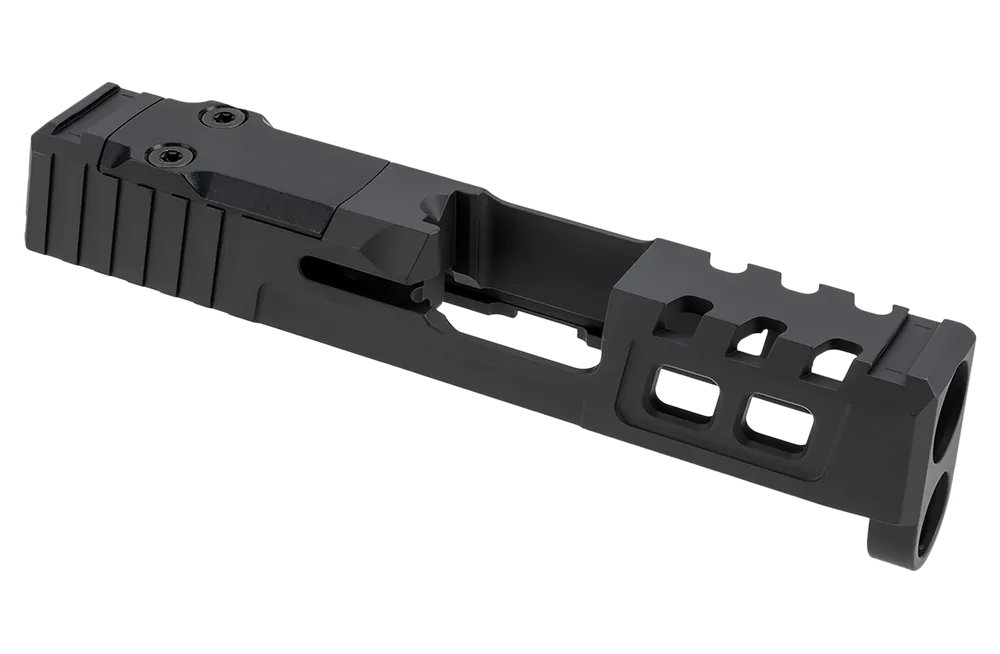Custom Black Slide for Springfield Hellcat - Zaffiri Precision ZPS.2 17-4 Stainless Steel