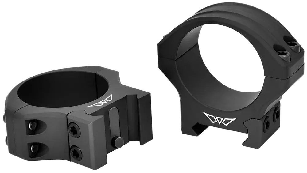Warne 8551M HyperLite Black Aluminum 30mm Tube for Maxima/Weaver/Picatinny Rails