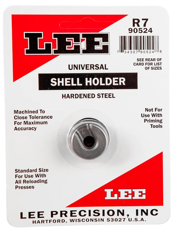 Universal Shell Holder #7R for 30M1/32 ACP by Lee Precision 90524
