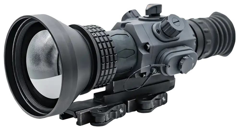 Armasight Contractor 640 Thermal Rifle Scope 4.8-19.2x 75mm Multi Reticle 60Hz 1x-4x Zoom