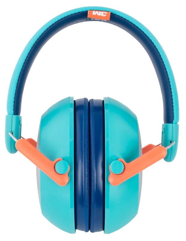 Peltor Kids Hearing Protection 23 dB Teal Ear Muffs with Headband