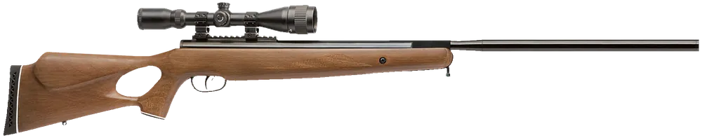 Benjamin BT1122WNP Trail XL .22 Pellet Air Rifle with 3-9x40mm Scope and Hardwood Thumbhole Stock