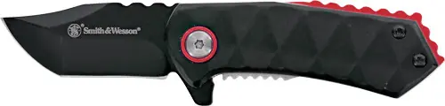 1.9" Black/Black Liner Lock S&W Knife with 24/7 Spring Assist
