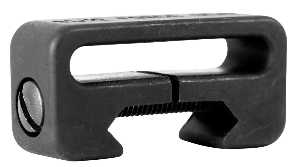 Blue Force Gear RMFL125 Rail Mounted Fixed Loop - Anodized Black Aluminum 0.50" x 1.50" x 0.75"