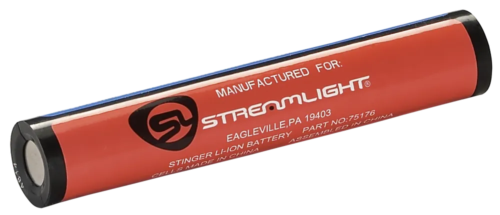 Streamlight 75176 Stinger Lithium Ion Battery Pack - Orange/Black 3.6V for Stinger Flashlights (Single Pack)