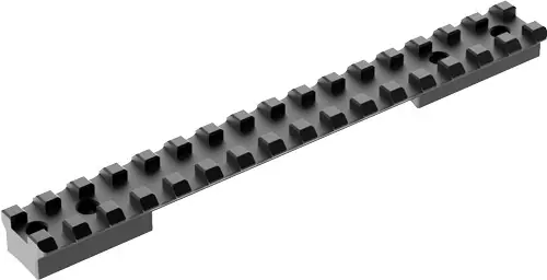 Remington 700 Long Action Steel NATO Rail - 0 MOA Black Audere