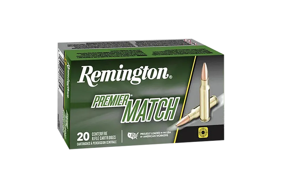 Remington Premier Match 260Rem 140gr Sierra MatchKing BTHP Ammo - 20 Rounds per Box