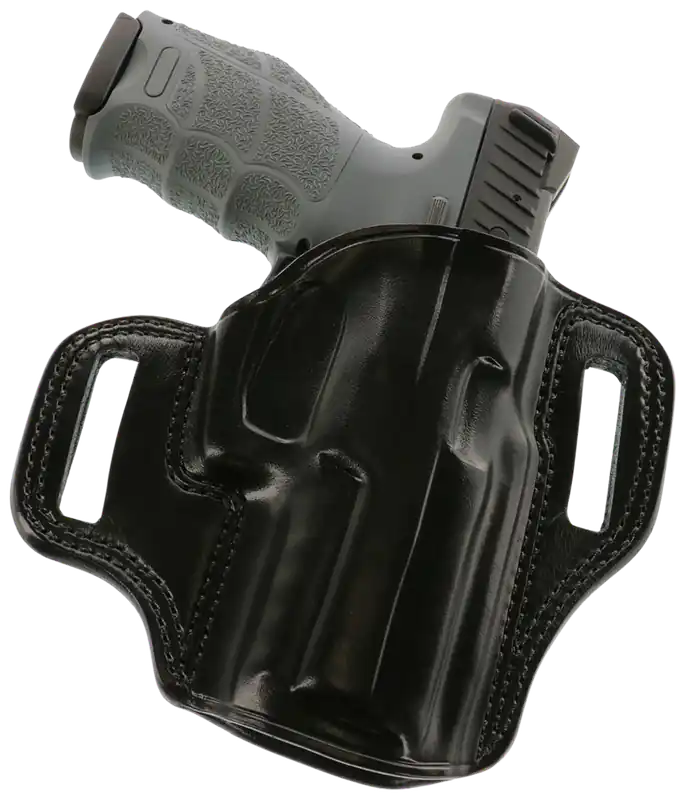 Galco CM854B Combat Master OWB Black Leather Holster for HK VP9 - Right Handed