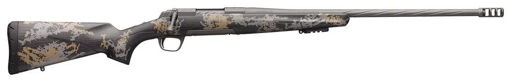Browning X-Bolt Mountain Pro 6.8 Western Rifle with Tungsten Gray Cerakote and Carbon Fiber Stock