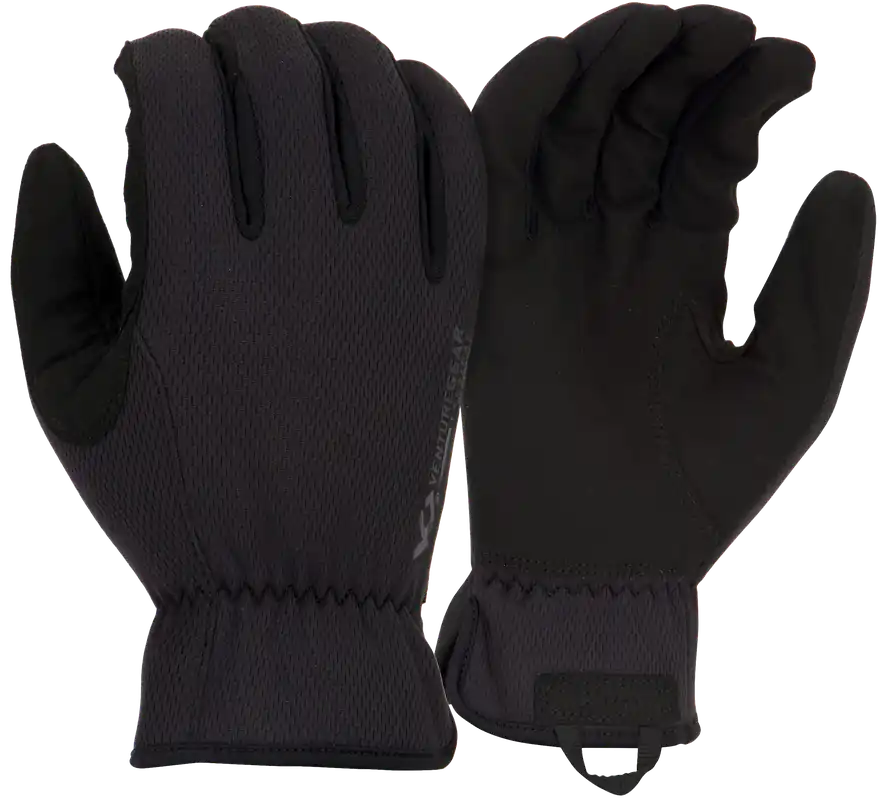 Pyramex VGTG20BM Medium-Duty Operator Gloves, Brown Synthetic Leather, Medium Size