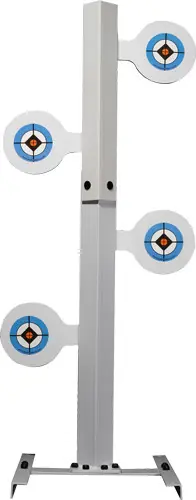 .45 Caliber Handgun Dueling Tree Target for 4 Shooters