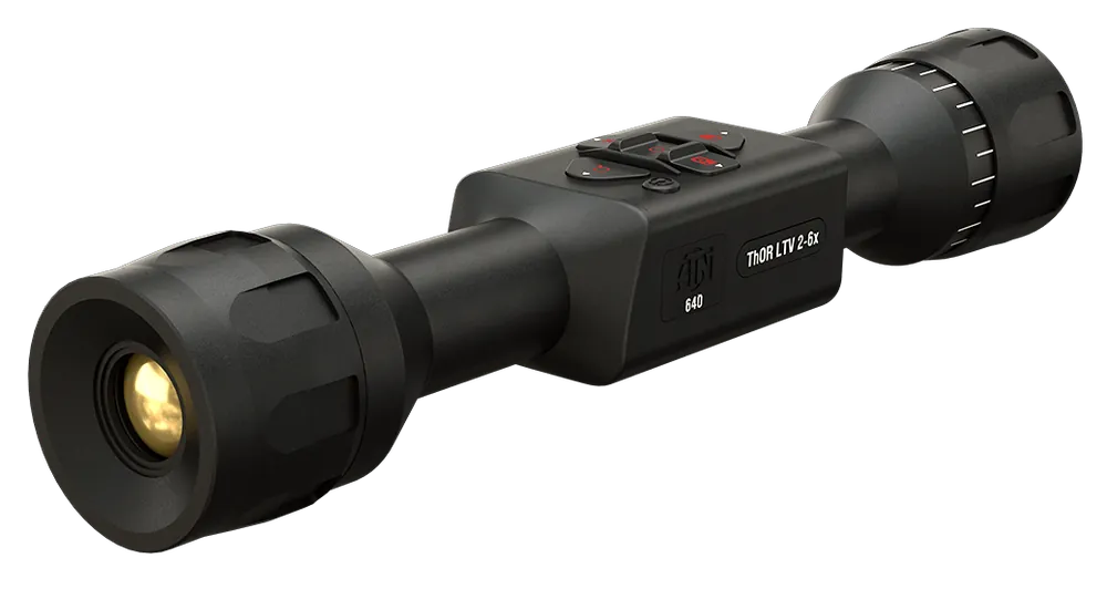 ATN Thor LTV 2-6x25mm Thermal Rifle Scope - Black, Illuminated Multi Reticle, 640x480 Resolution