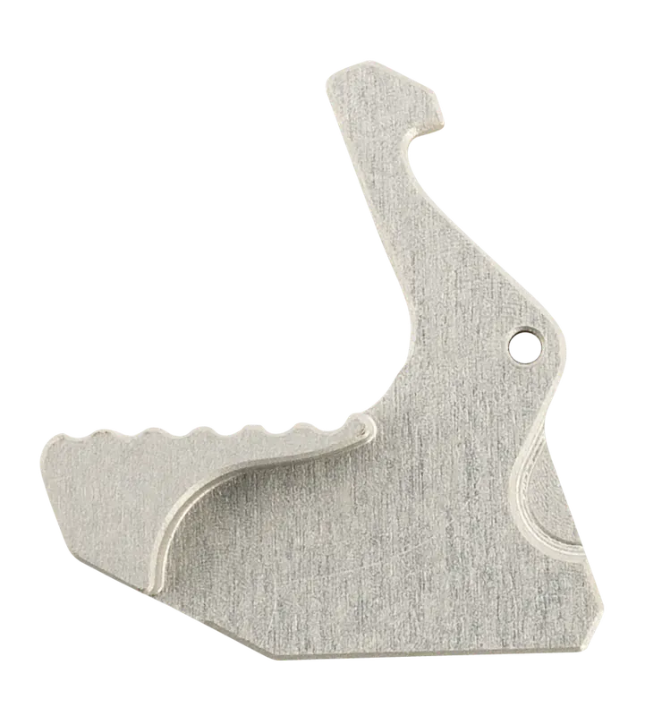 Silver Extended Charging Handle Latch for Mil-Spec AR - Rise Armament RA212GISLVR