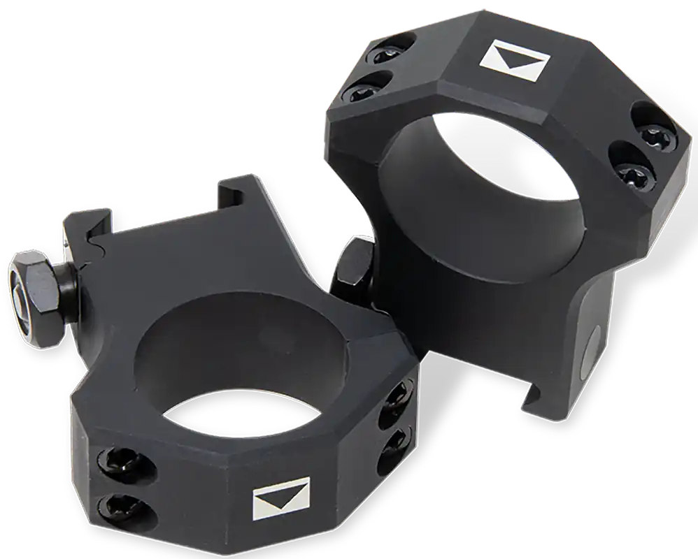 Steiner 5966 T-Series 34mm High Matte Black Rings