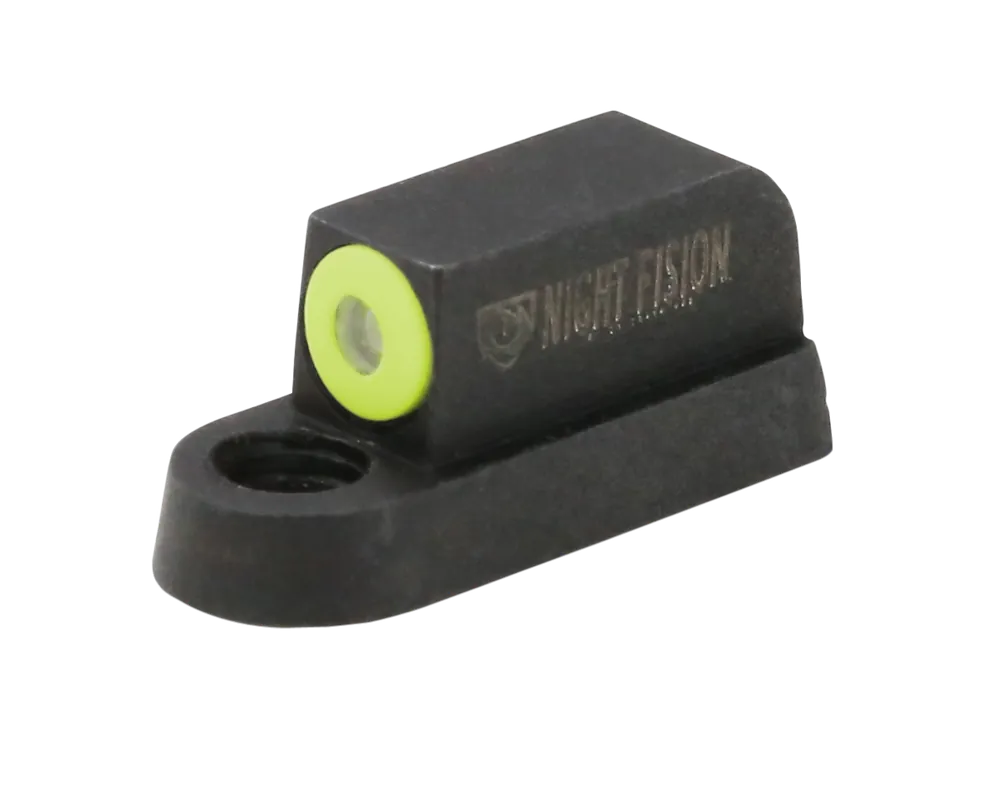Night Fision Tritium Front Sight for CZ P-07/P-09/P-10 - Green Tritium with Yellow Outline