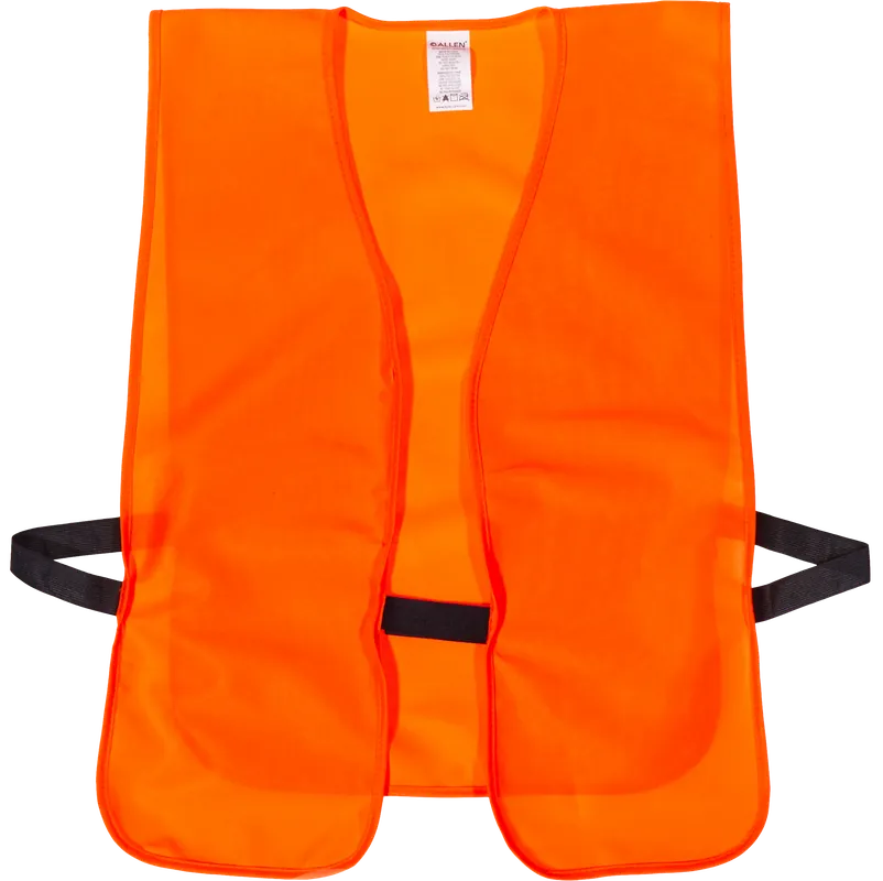 Allen 15752 Adult Hunting Safety Vest - Orange Polyester