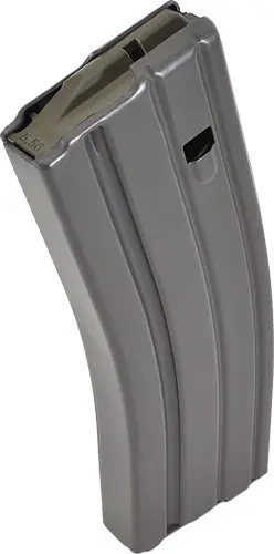 30-Round Aluminum Grey AR-15 D&H Tactical Magazine 5.56x45