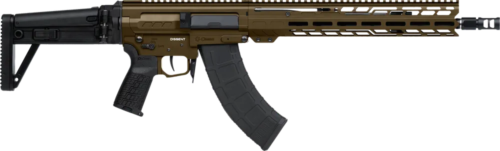 CMMG Dissent MK4 7.62x39mm 14.3" Barrel with Muzzle Brake - Model 86A7F0B-MB