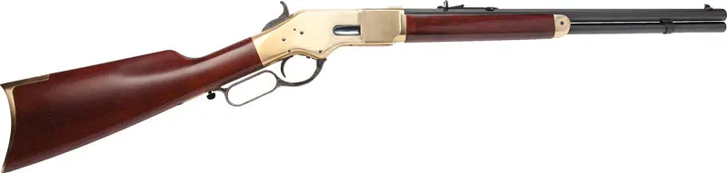 Cimarron 1866 Yellowboy 44SP 24" Octagon Brass/Blued Walnut Rifle