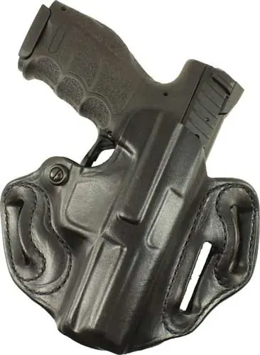 DeSantis Speed Scabbard Holster for Taurus G3 - Right Handed, Black Leather
