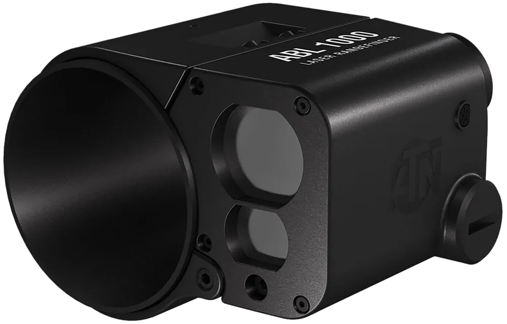 ATN ACMUABL1500 Auxiliary Ballistic Laser 1500 - Black, Bluetooth, 1500 Yards Max Distance