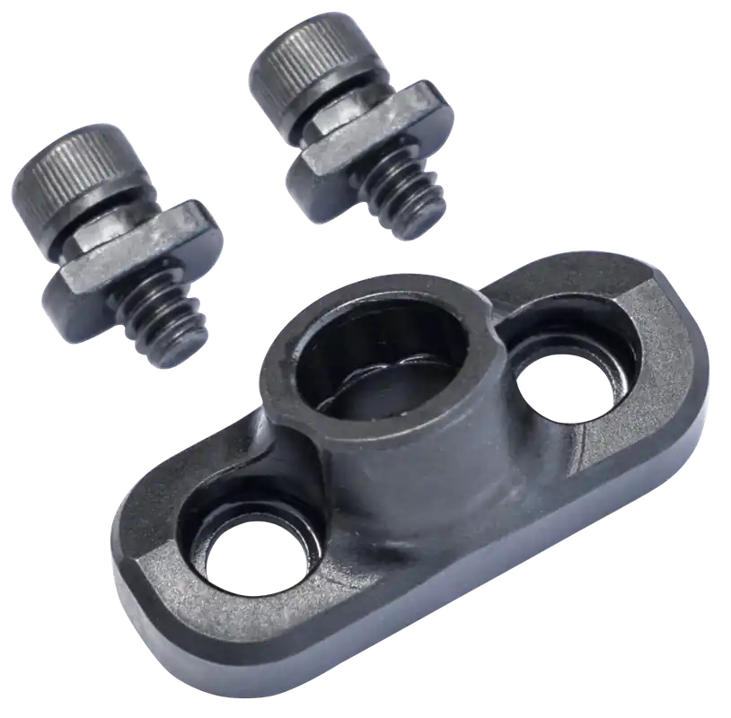 Angled QD Mount by Sons Of Liberty Gun Works - Black 4140ANGLEDSOCKET