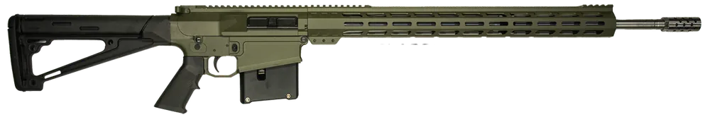 Great Lakes Firearms GL10308SSODG .308 Win Rifle with OD Green Cerakote and Black Synthetic Stock