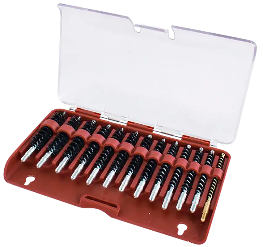 Tipton Bore Brush Set for .17-.45 Caliber Rifles with Storage Box