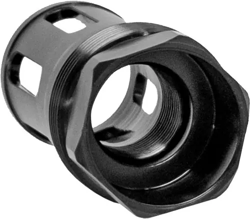 Nitrided 1/2x28 Flash Hider - Black Wolfpack Armory Night Howler