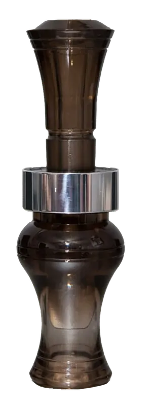 Echo Calls 77750 Timber Double Reed Mallard Duck Call - Smoke Gray Polycarbonate