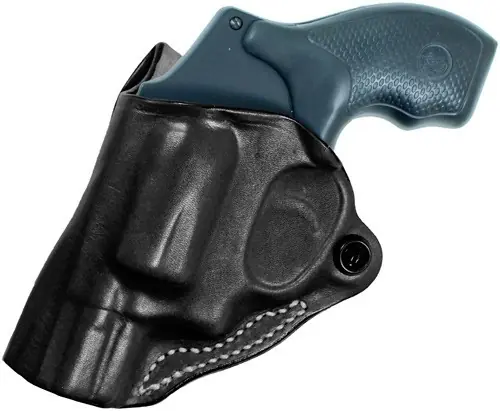 LH OWB Leather J-Frame 2-2.25" DeSantis Mini Scabbard Holster