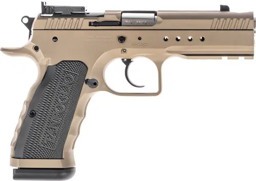 Tanfoglio Hexagon Tactical 9mm Pistol with 4.45" Barrel and 17-Round Capacity