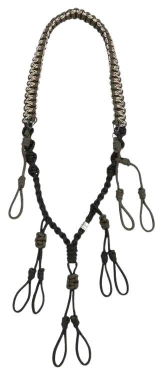 Drake Waterfowl Adjustable Callers Lanyard - Black/Olive Polypropylene