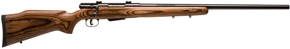 Savage Arms 19140 25 Varminter 22 Hornet Rifle - 4+1 Capacity, 24" Barrel, Matte Black/Natural Brown, Right-Handed