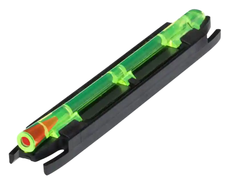 HiViz M400 M-Series Magnetic Front Sight - Black with Green and Red Fiber Optic Center