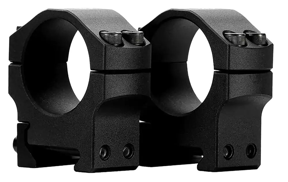 MDT Sporting Goods Premier 30mm Medium Scope Ring Set - Black Aluminum