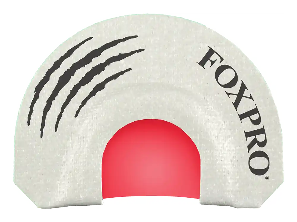 Foxpro SMOKINGGUN Double Reed Coyote Attracting Diaphragm Call - White