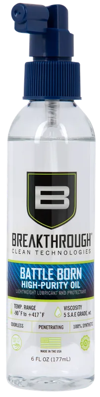 Breakthrough Clean Battle Born High-Purity Oil 6 oz Spray