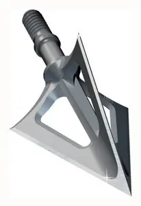 125GR Montec 1-Piece Broadhead, 1 1/8" Cut, 3-Pack