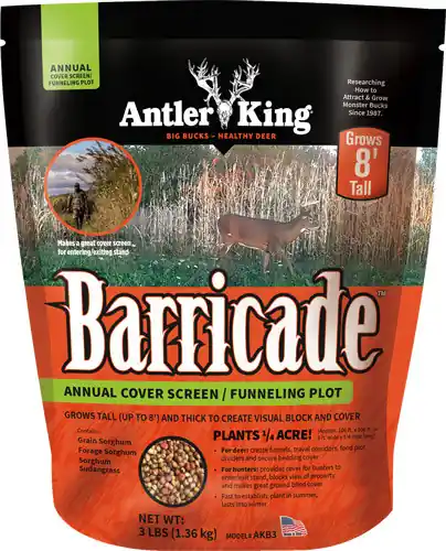 Annual 1/4 Acre Antler King Barricade Cover - Screen 3#