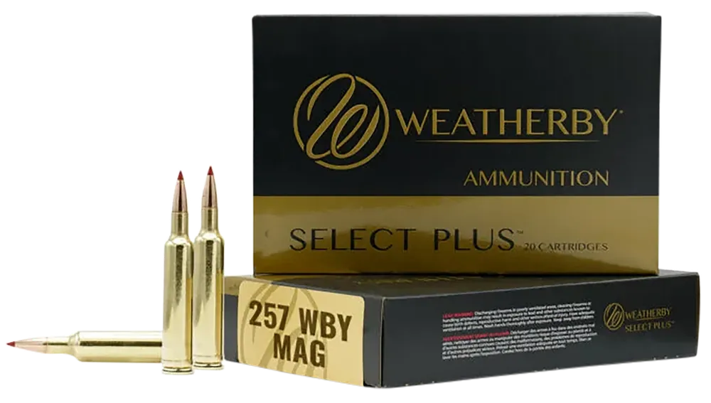Weatherby Select Plus .257 Wby Mag 110gr ELD-X Ammo - 20 Rounds