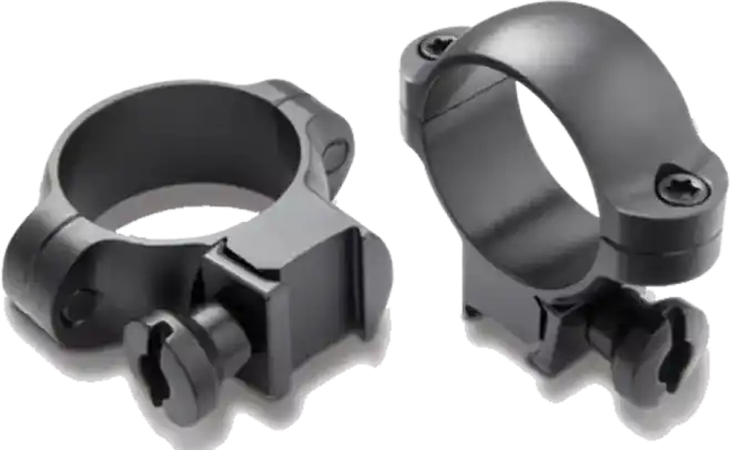 Burris 420072 1" Medium Rimfire & Airgun Rings - Black Gloss