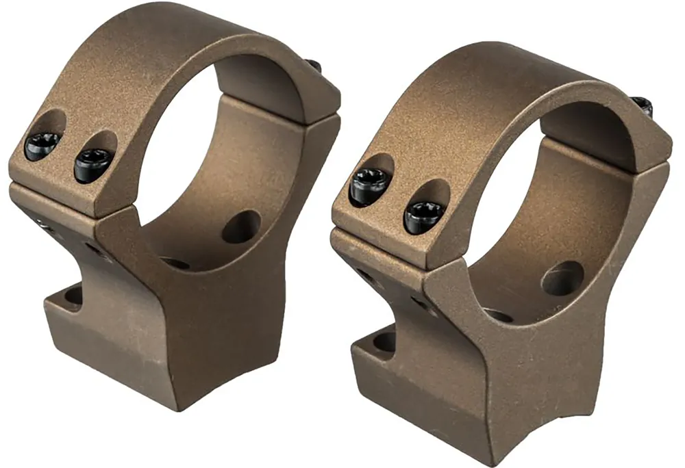 Talley HC750735 Burnt Bronze 30mm Scope Mount/Ring Combo for X-Bolt High Rings