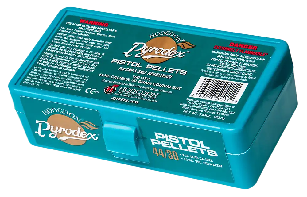 Hodgdon RP4430 Pyrodex Pellets for 44/30 Pistols - Box of 100
