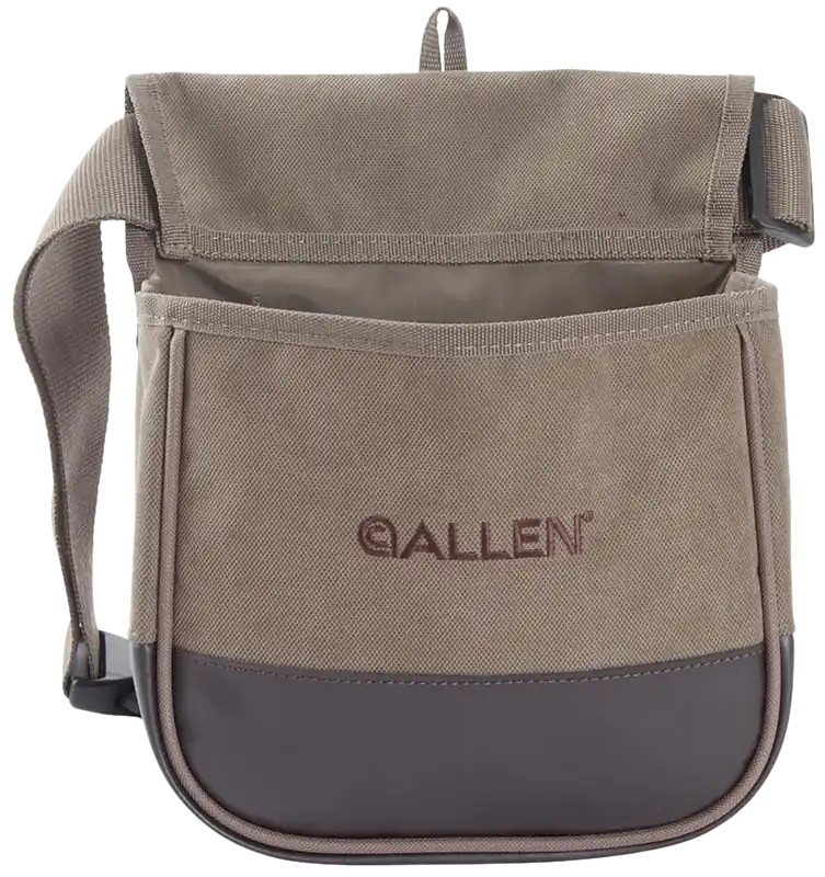 Allen 2306 Double Shell Carrier with Tan Canvas Belt Loop and Clasp Mount
