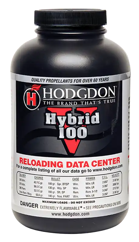Hodgdon HY1001 Spherical Hybrid 100V Smokeless Rifle Powder - 1 lb