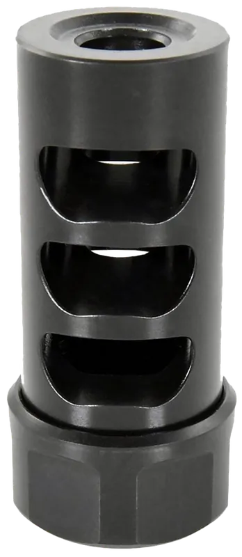 Gen 2 Micro Bastard Self Timing Brake for 30 Cal AR & Hunting Rifles - Black Nitride Stainless Steel
