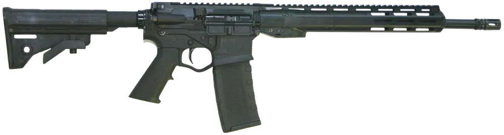 ATI ATIGAX3009ML Alpha Maxx 300 Blackout Rifle - 30+1 Capacity, 16" Threaded Barrel, Black Synthetic Stock