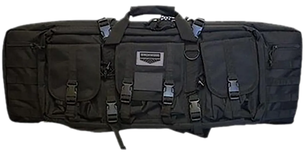 Birchwood Casey 36" Black Gun Case with Padded Straps and Storage Pockets
