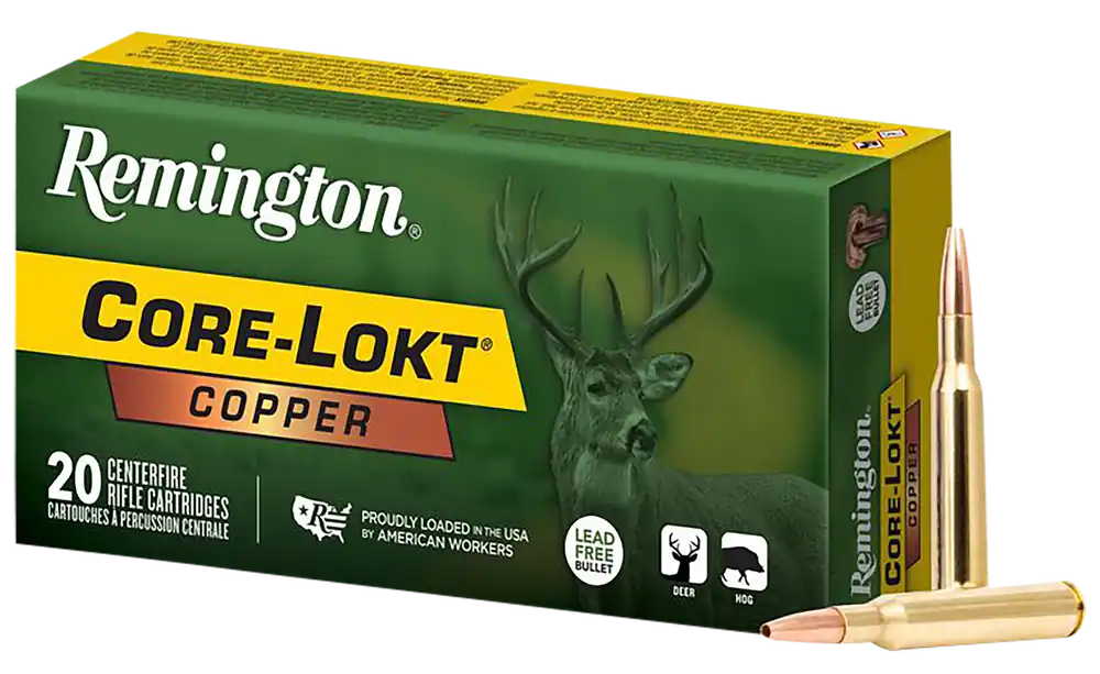 Remington Core-Lokt Copper 270Win 130gr Ammo - 20 Rounds